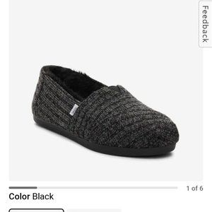 TOMS SLIP ON SHOES